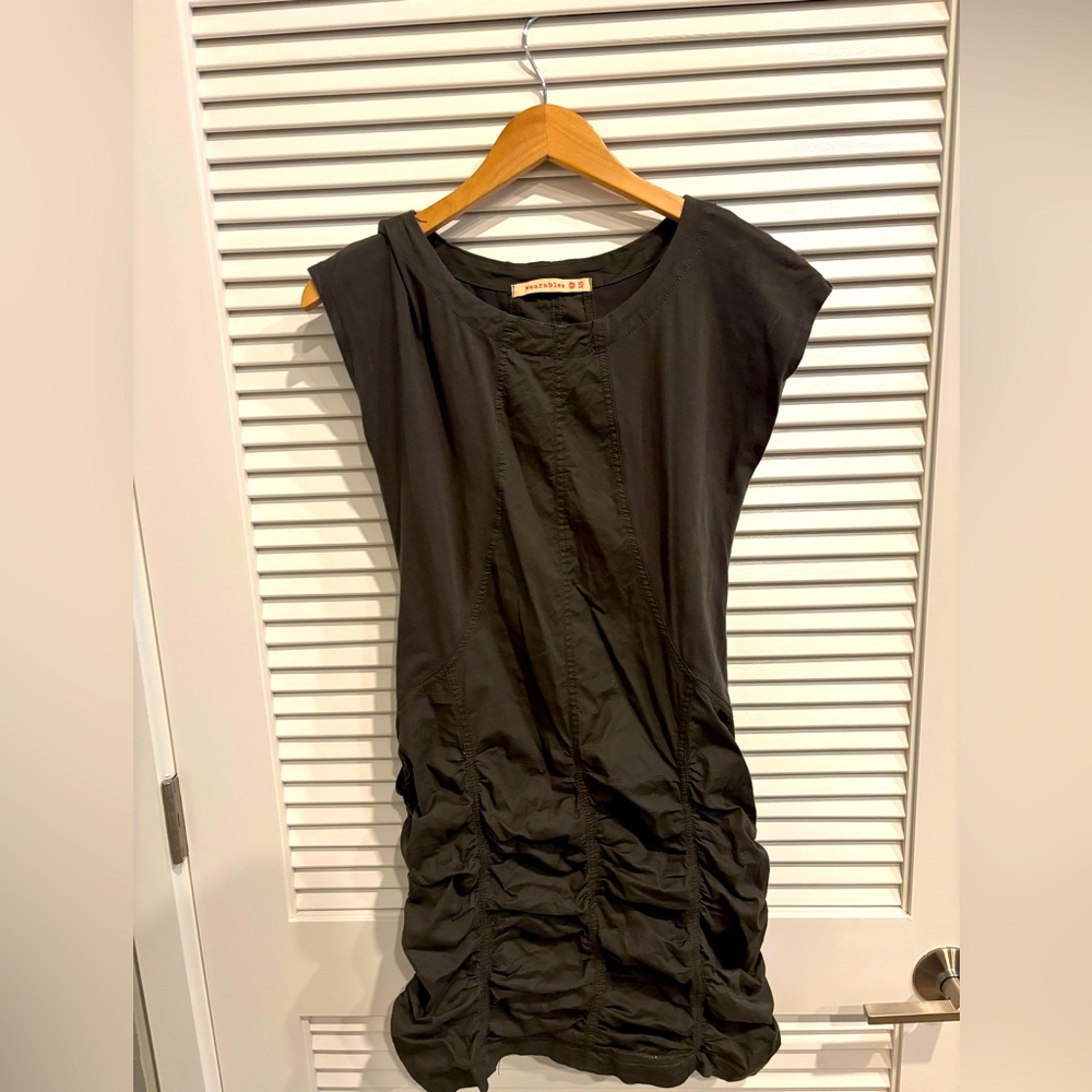 Green wearables dress